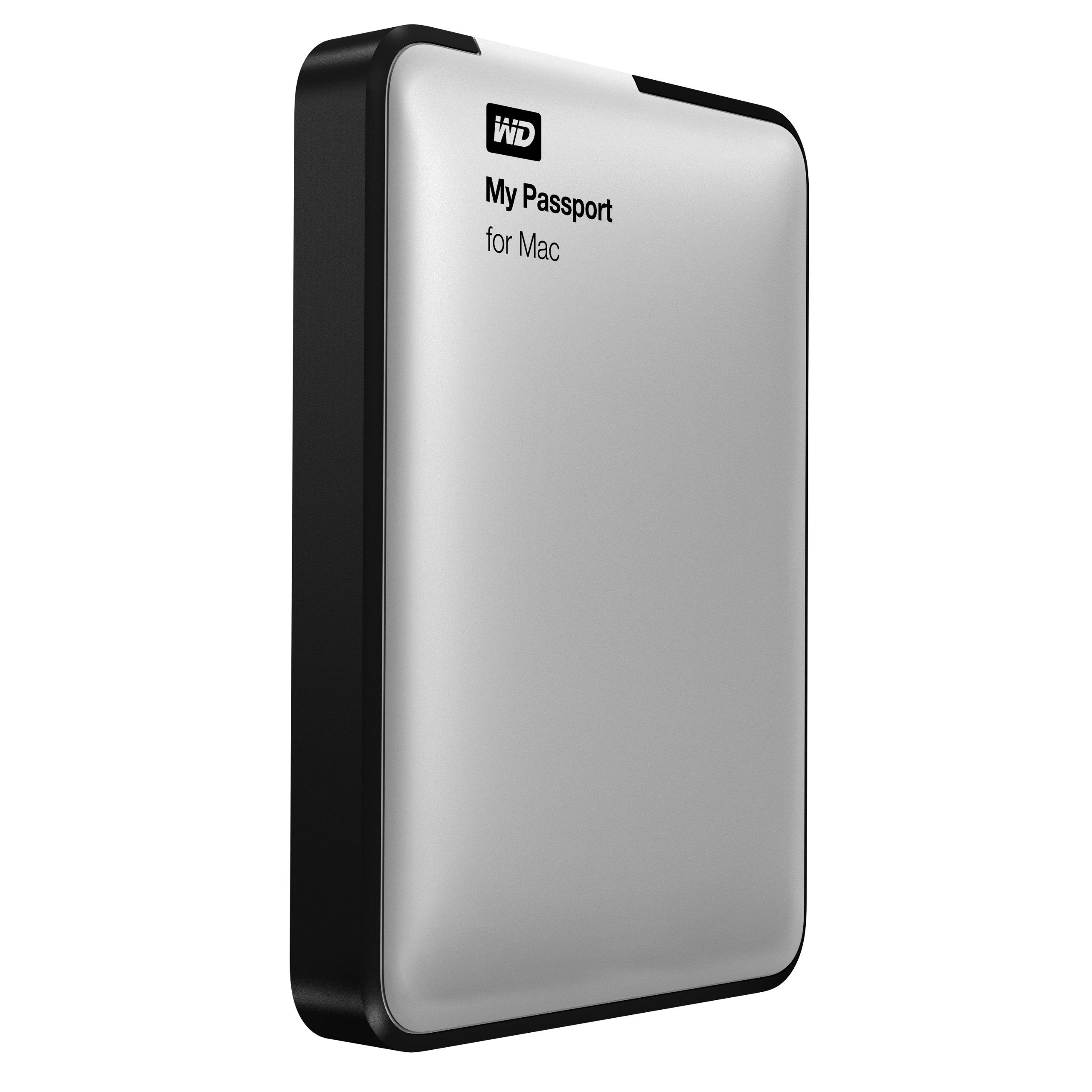 wd - my passport for mac 4tb external usb 3.0 portable hard drive - black and time machine