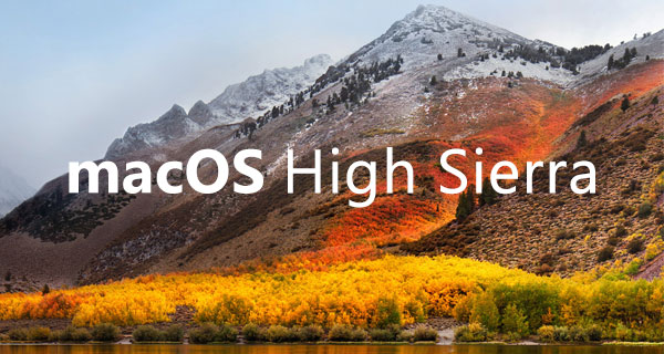 mac os high sierra download for dell